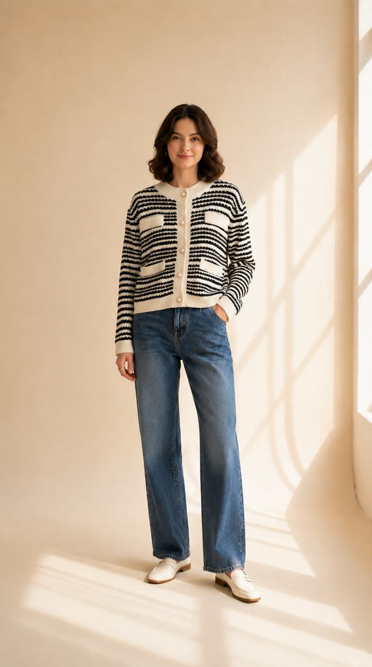 Chloé | Gilet tricoté casual chic