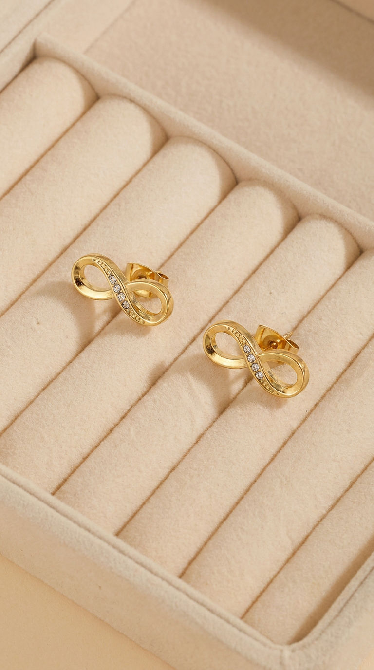 Camille | Boucles d'oreilles titane élégantes pour femmes