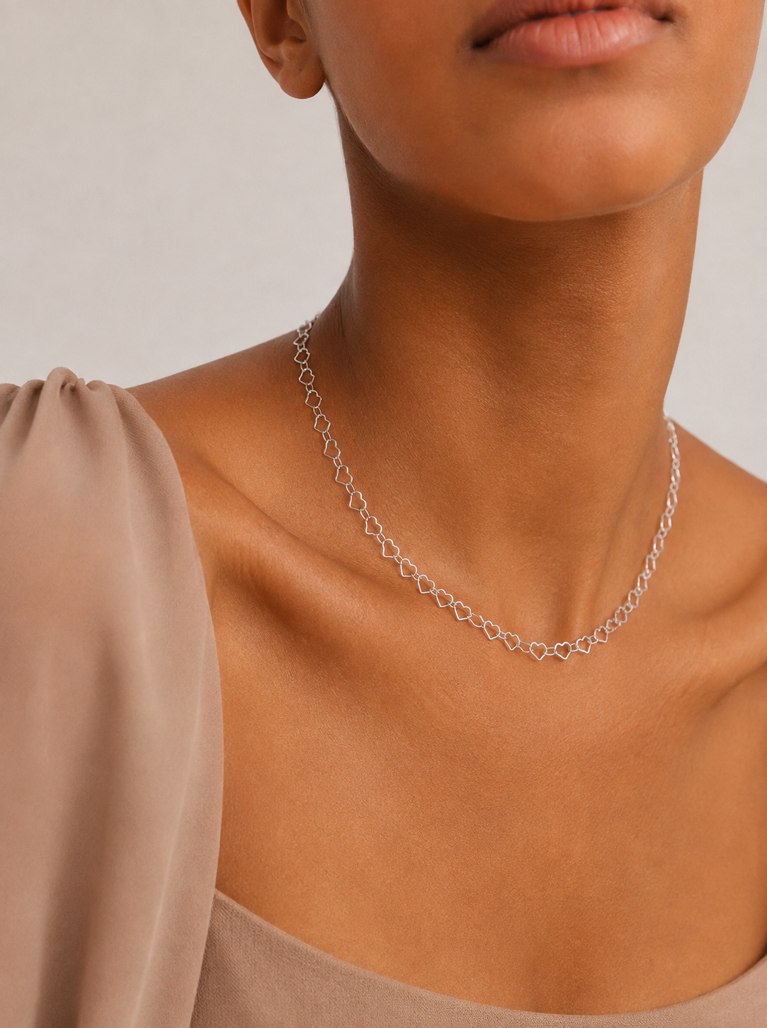 Amour | Collier Cœurs Élégants