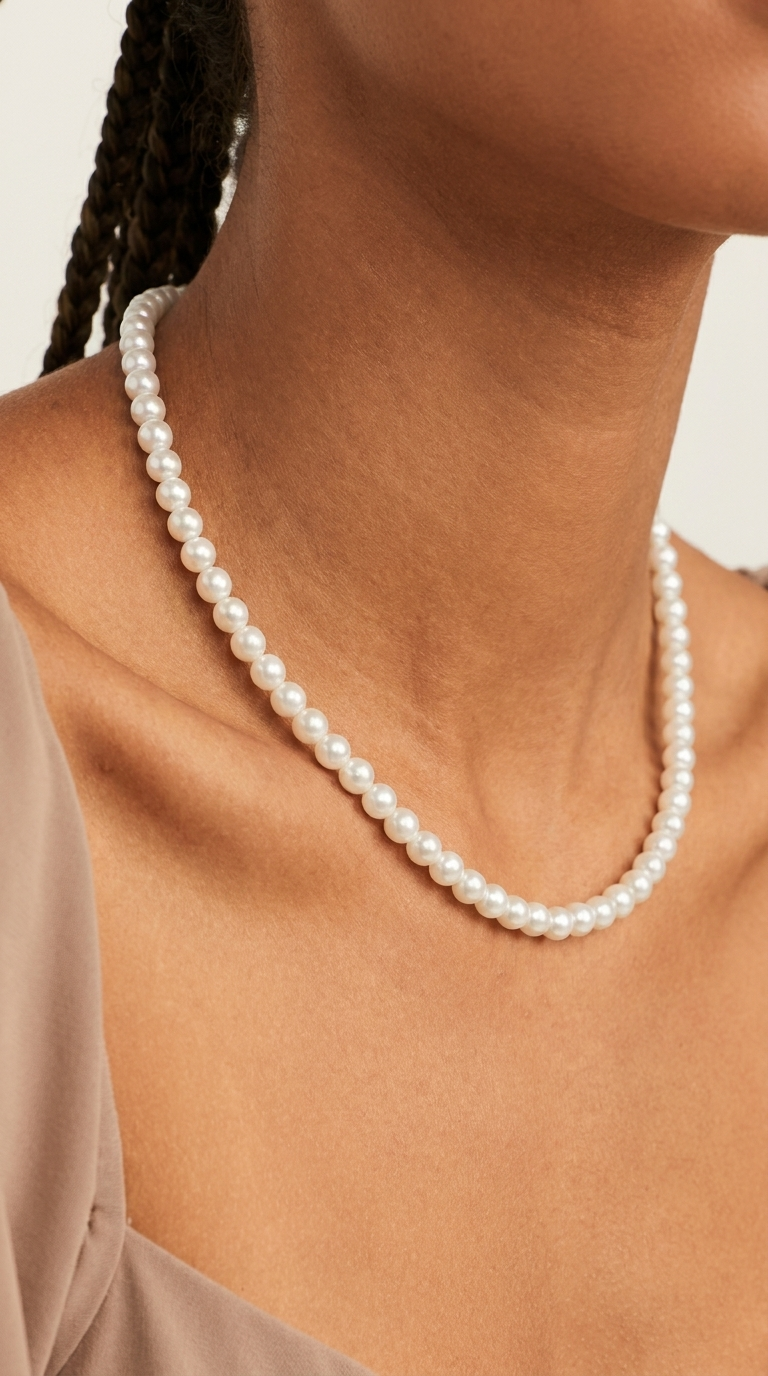 Élise | Collier en Perles Plaqué Or