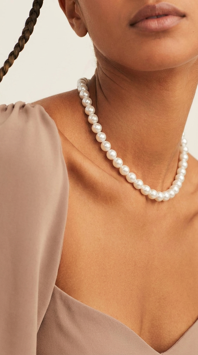 Élise | Collier en Perles Plaqué Or