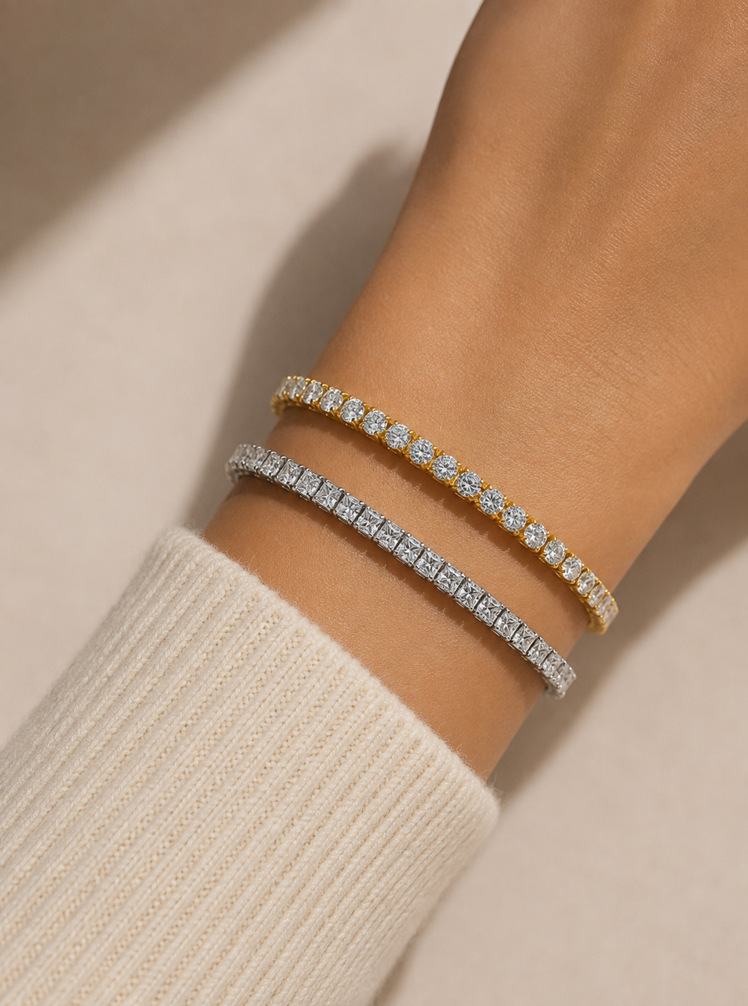 Élise | Bracelet Tennis Élégance Intemporelle