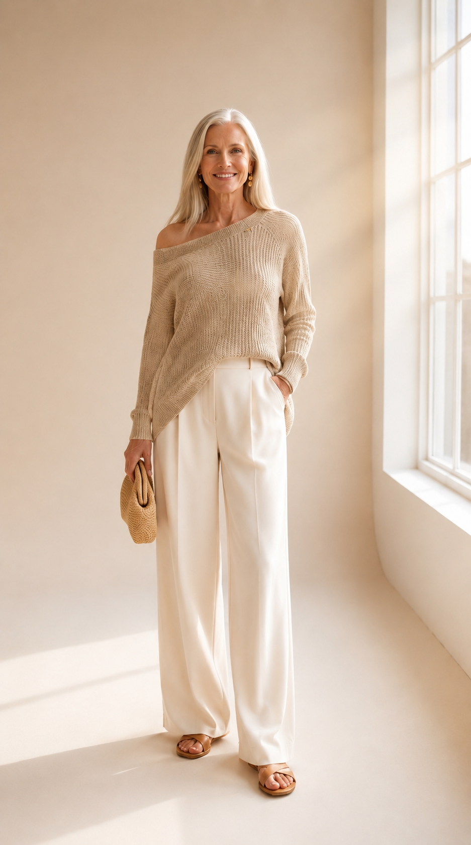 Solène | Pull Oversize Col Rond