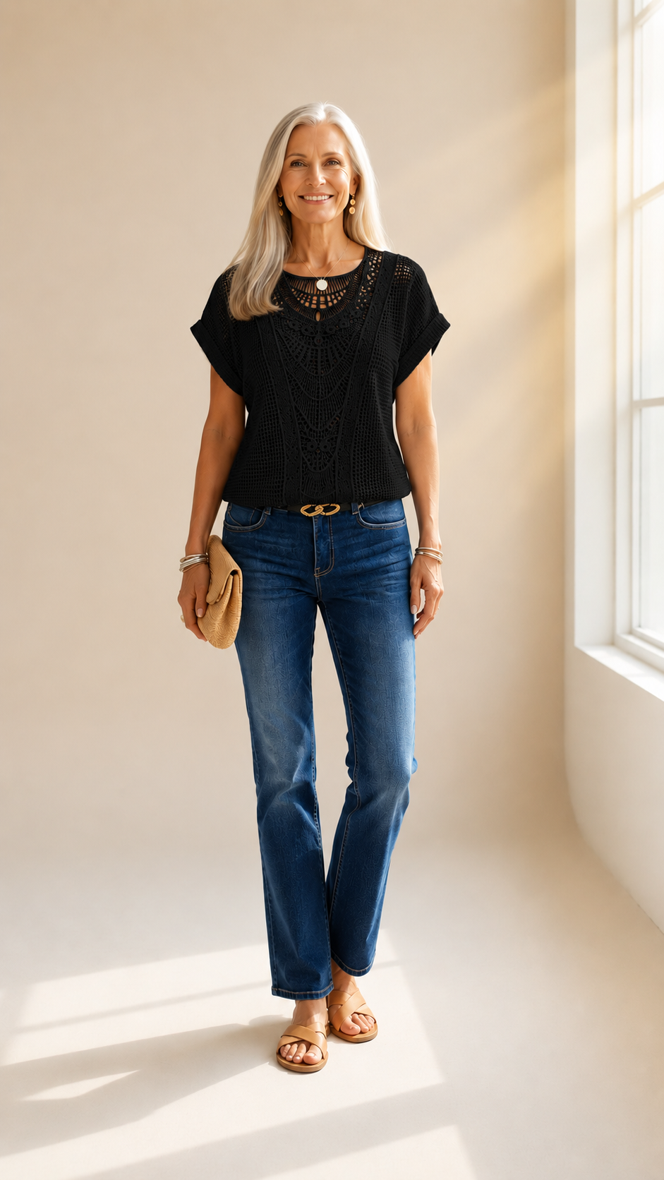 Lola | Top en Dentelle Élégant pour Femme