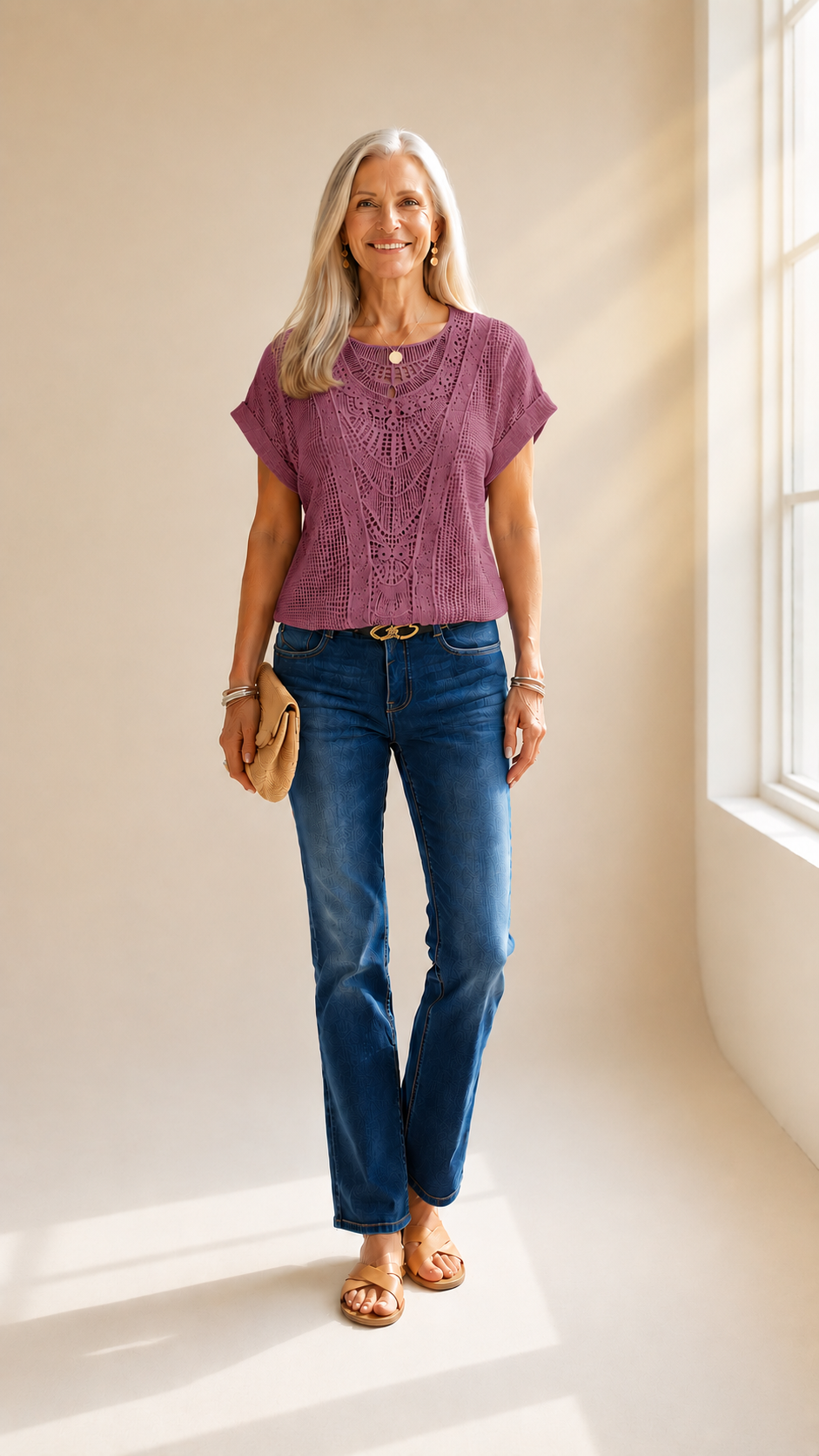 Lola | Top en Dentelle Élégant pour Femme