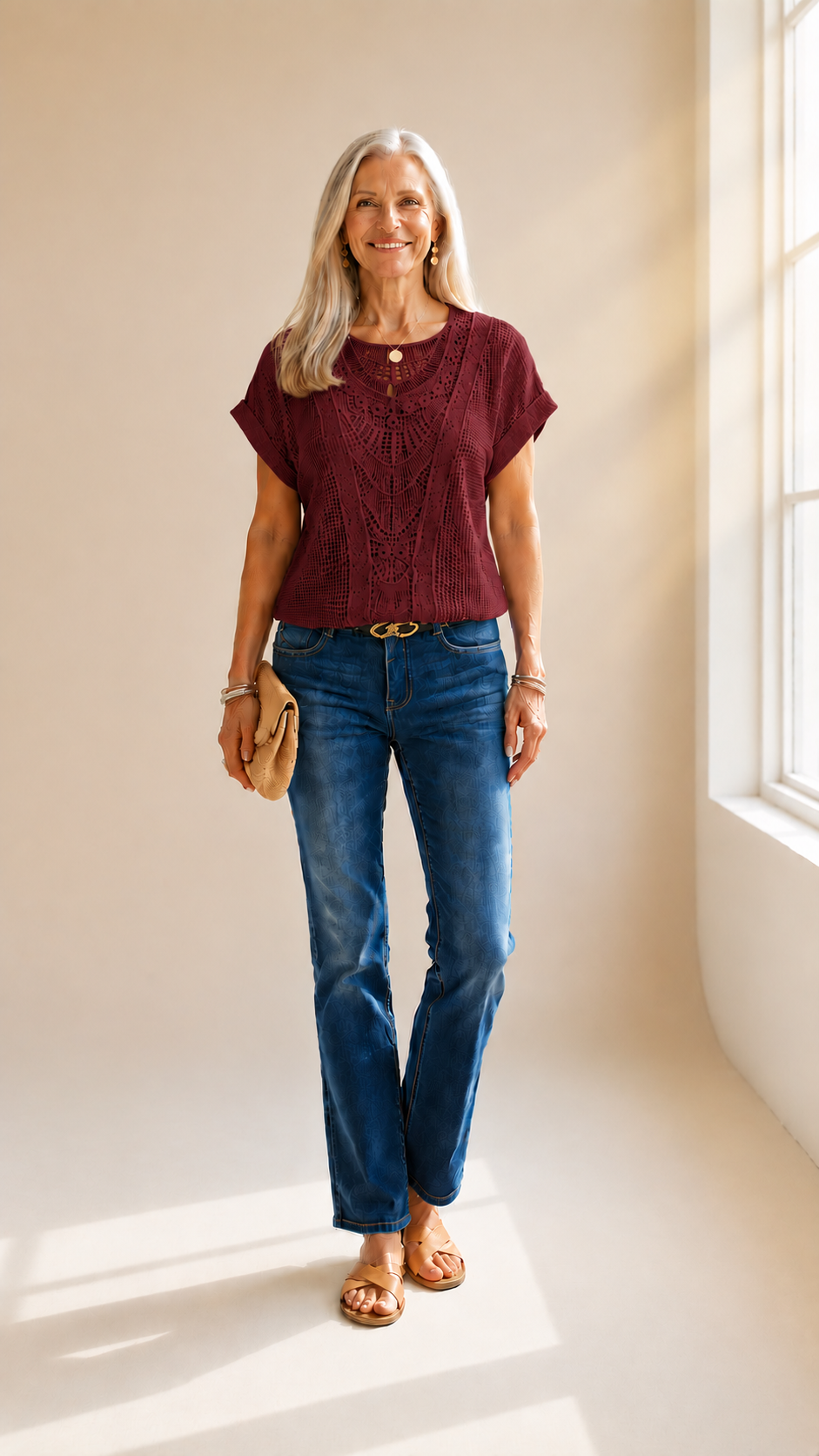 Lola | Top en Dentelle Élégant pour Femme