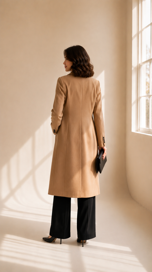 Margot | Manteau long élégant pour femme