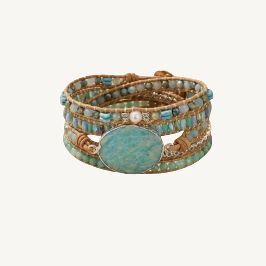 Manon | Bracelet Tressé en Pierre Naturelle