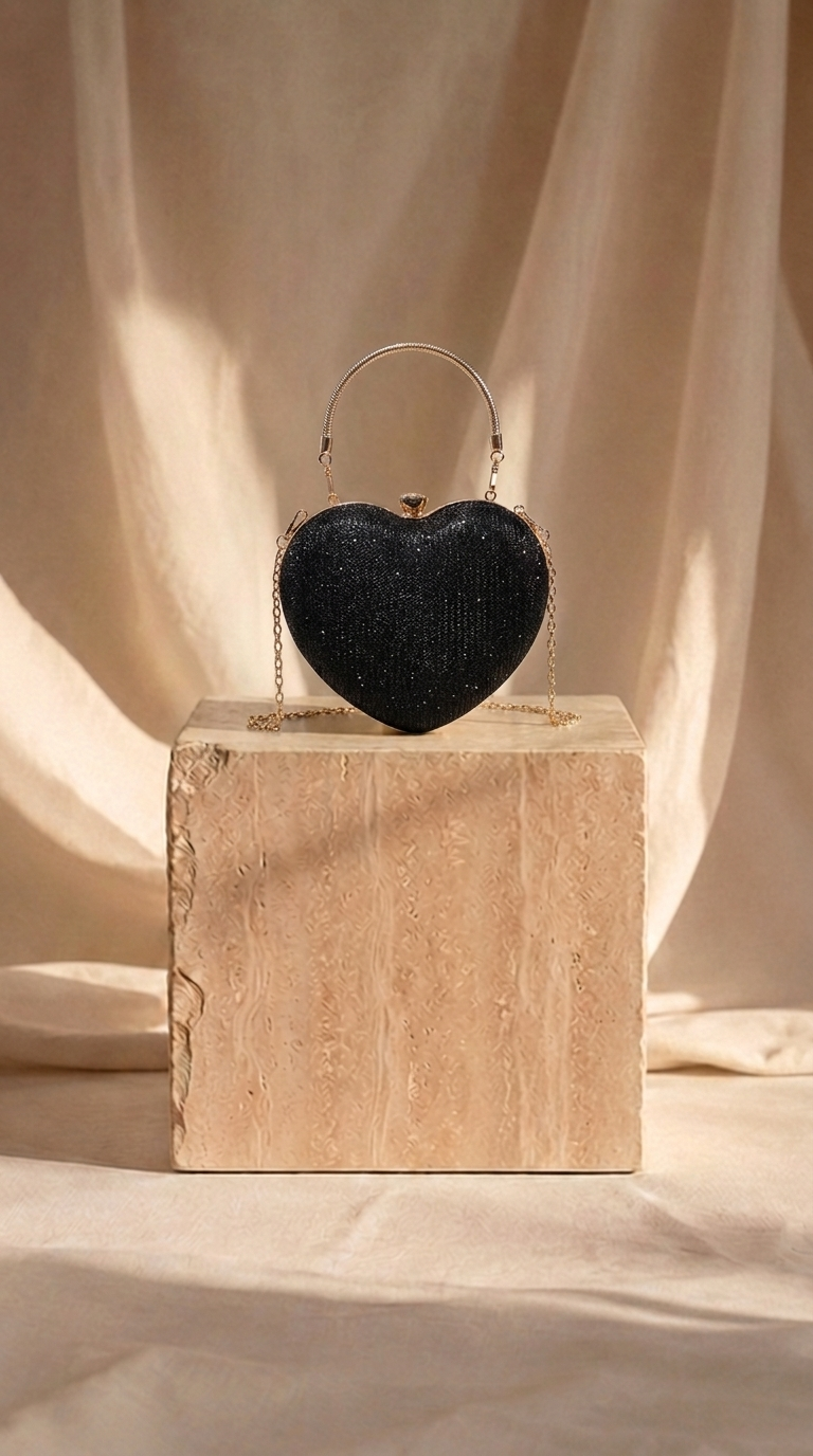 Amour | Sac Cœur à Chaîne