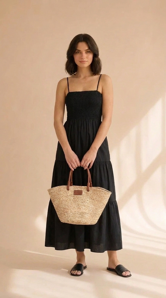 Aurélie | Robe Longue Dos Nu Élégante