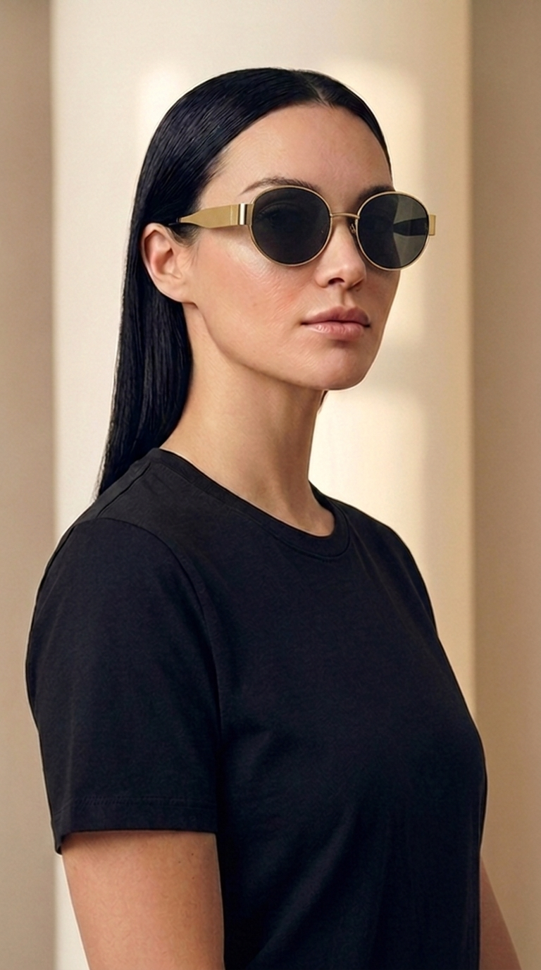Aurora | Lunettes de soleil ovales vintage pour femmes