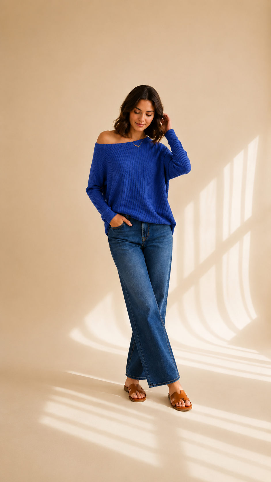 Solène | Pull Oversize Col Rond