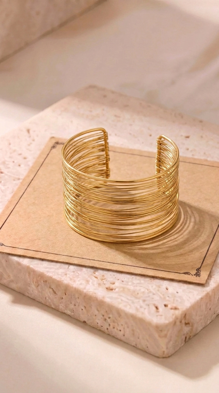 Camille | Bracelet Élégant en Acier Inoxydable