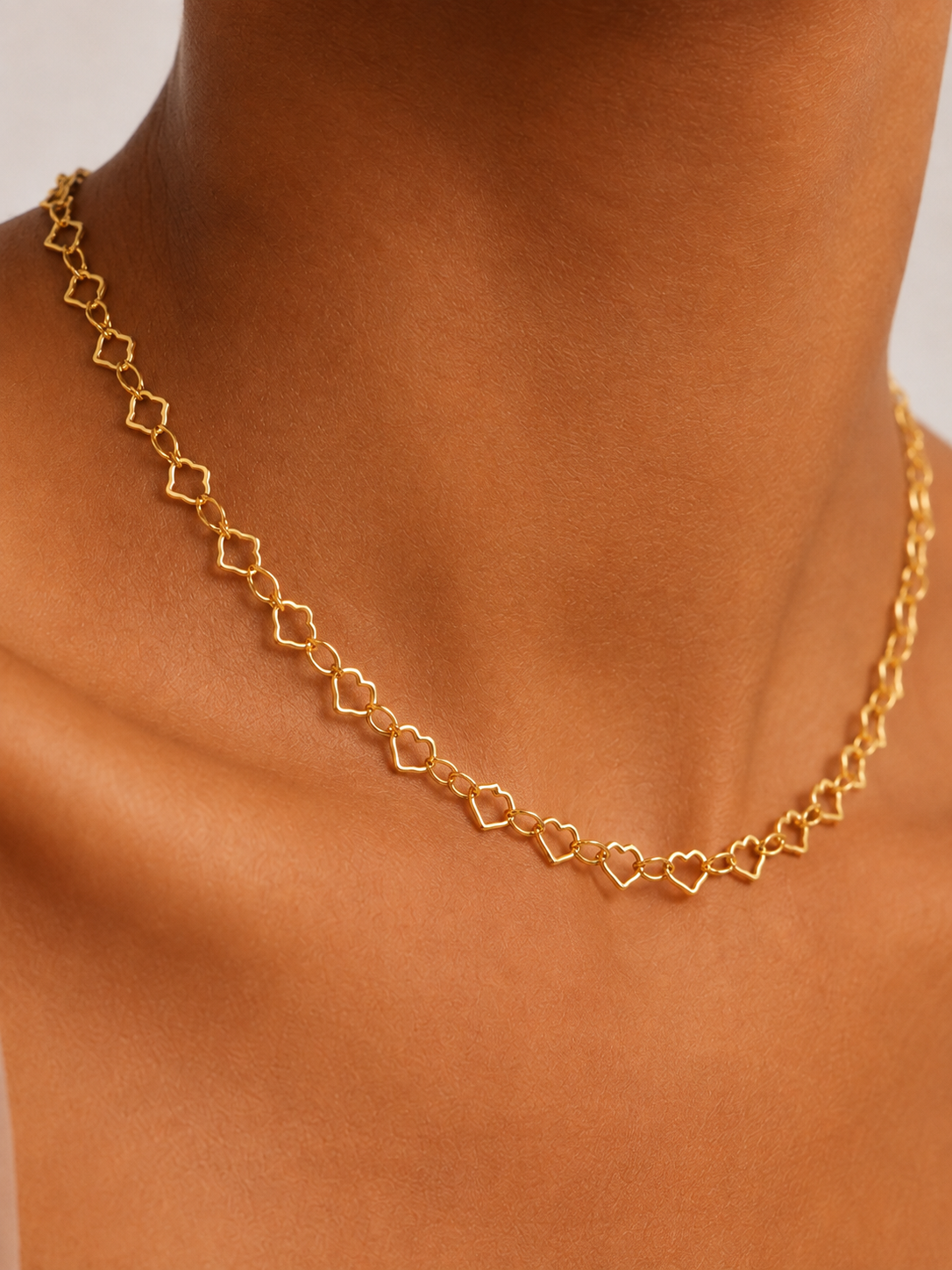 Amour | Collier Cœurs Élégants
