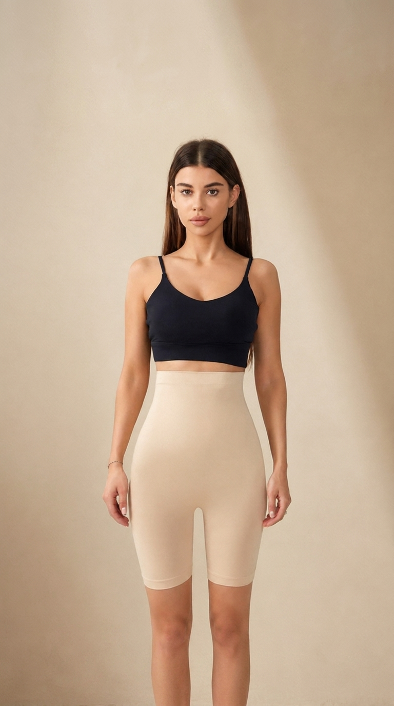 Sophie | Short gainant taille haute sans coutures