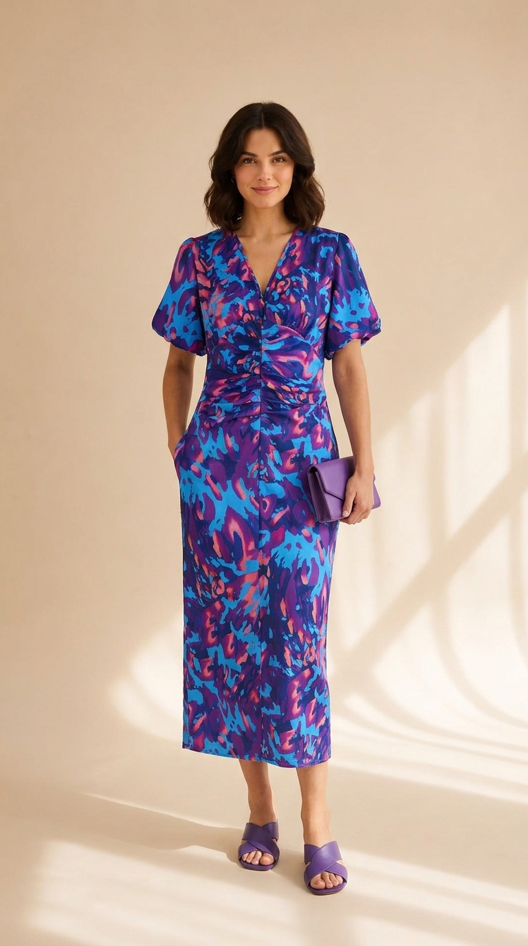Fleur II | Robe Longue Fleurie Élégante pour Femme