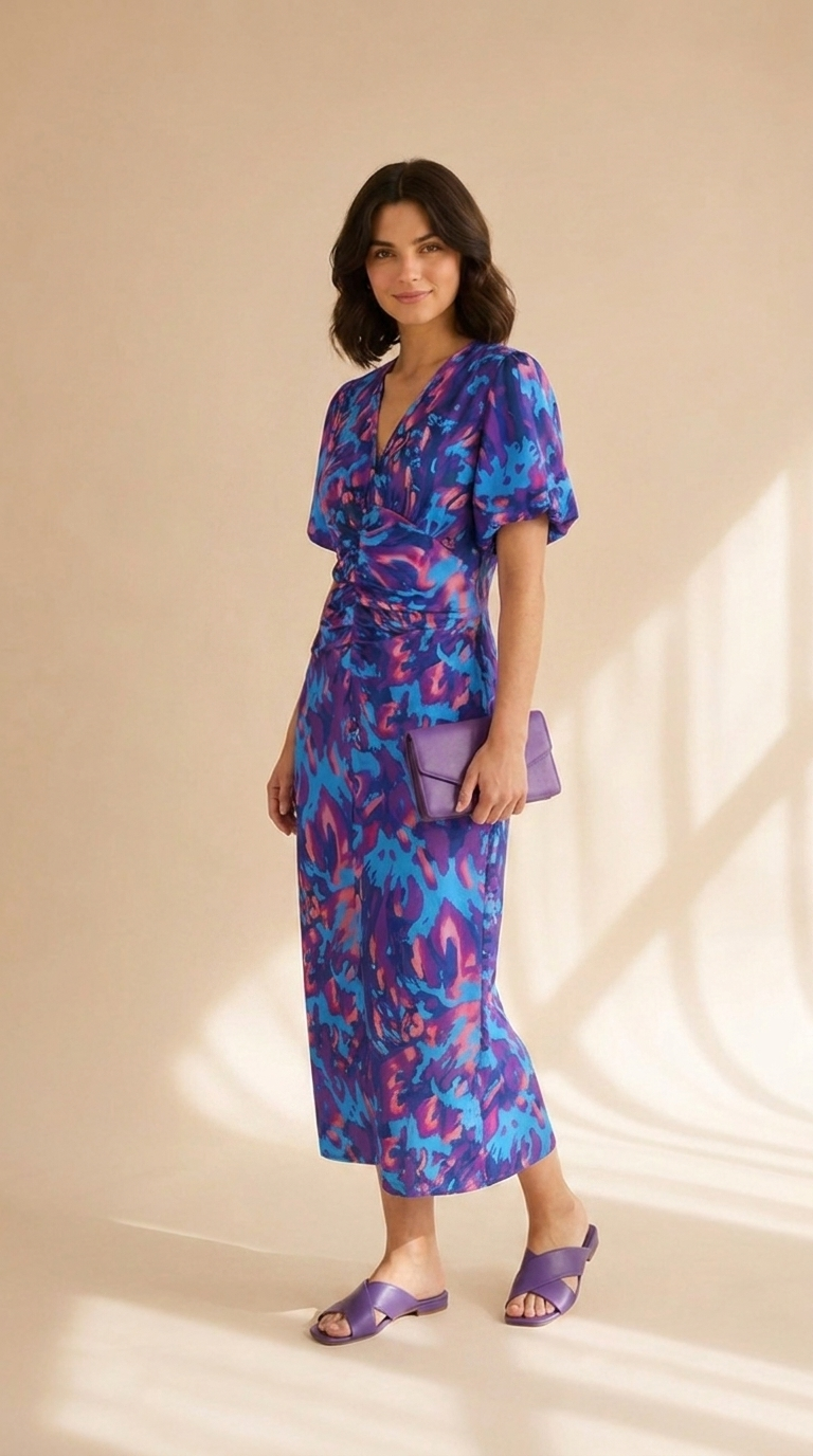 Fleur II | Robe Longue Fleurie Élégante pour Femme