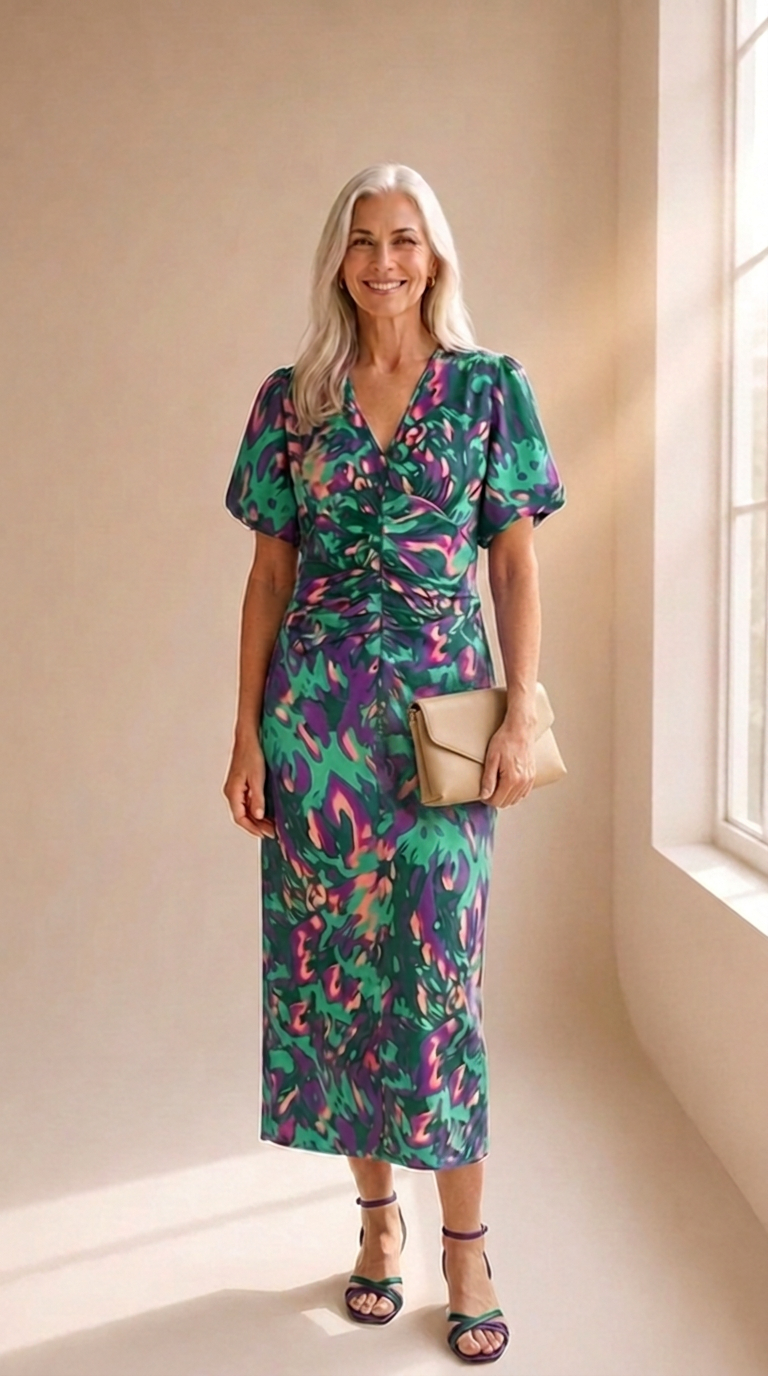 Fleur II | Robe Longue Fleurie Élégante pour Femme