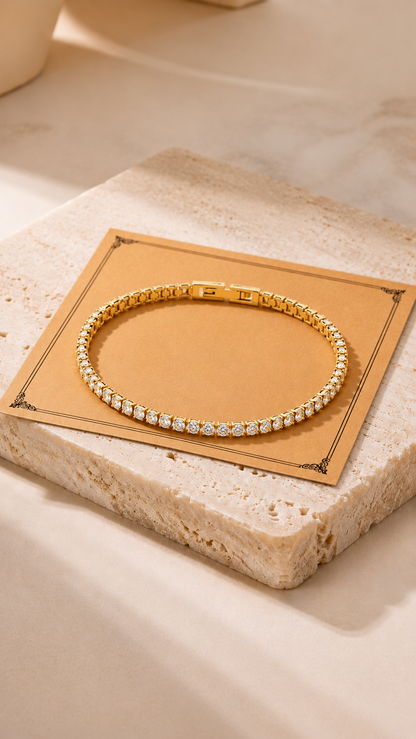 Élise | Bracelet Tennis Élégance Intemporelle