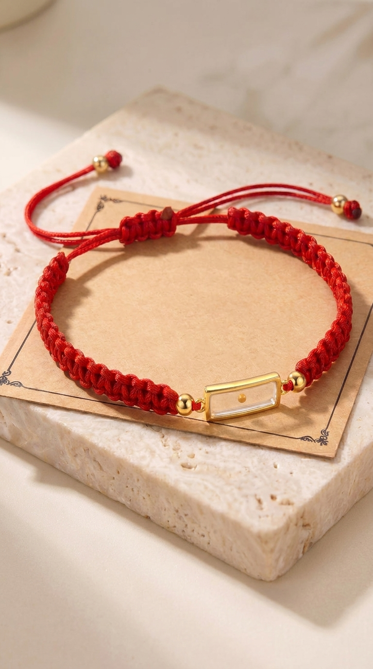 Faith | Bracelet Ajustable Graine de Moutarde