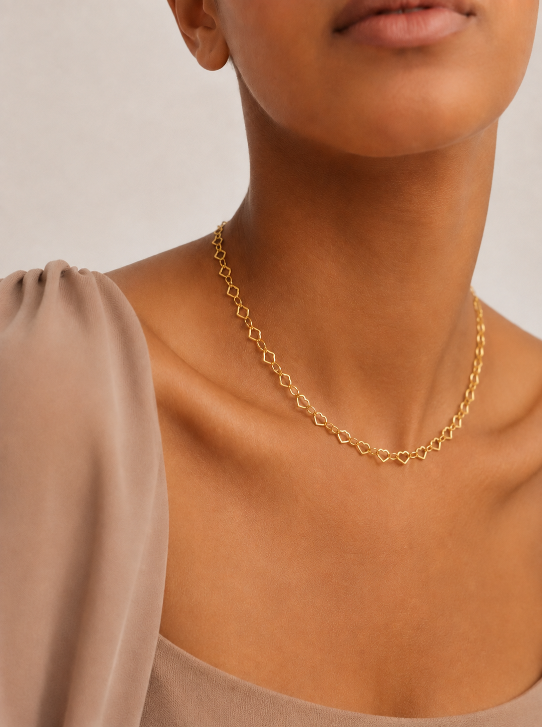 Amour | Collier Cœurs Élégants