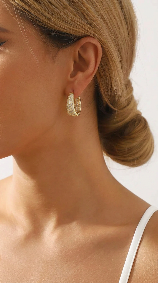 Noémie | Clips d'oreilles élégantes pour femmes