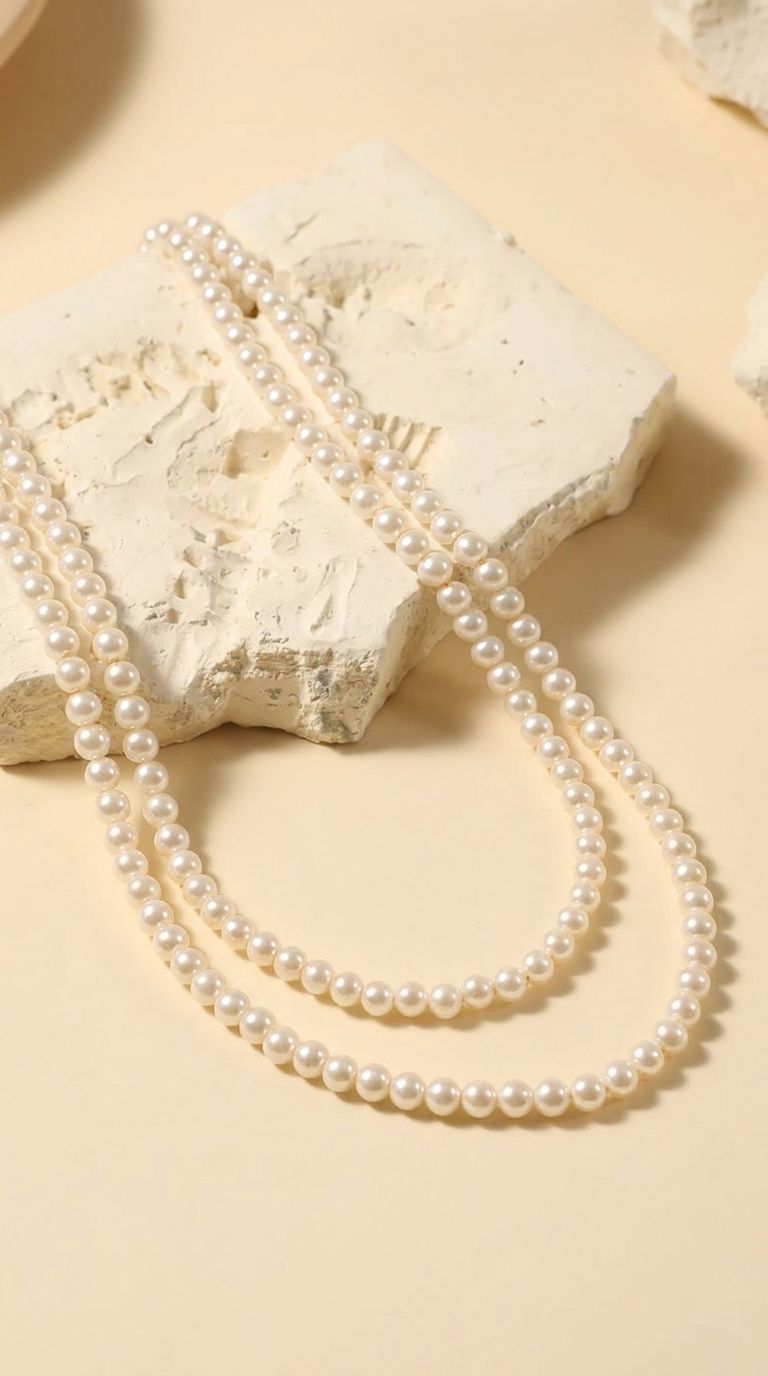 Élise | Collier en Perles Plaqué Or