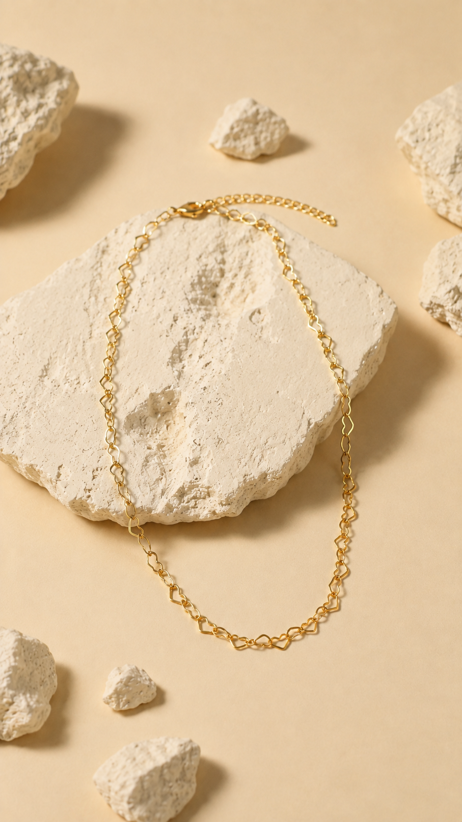 Amour | Collier Cœurs Élégants