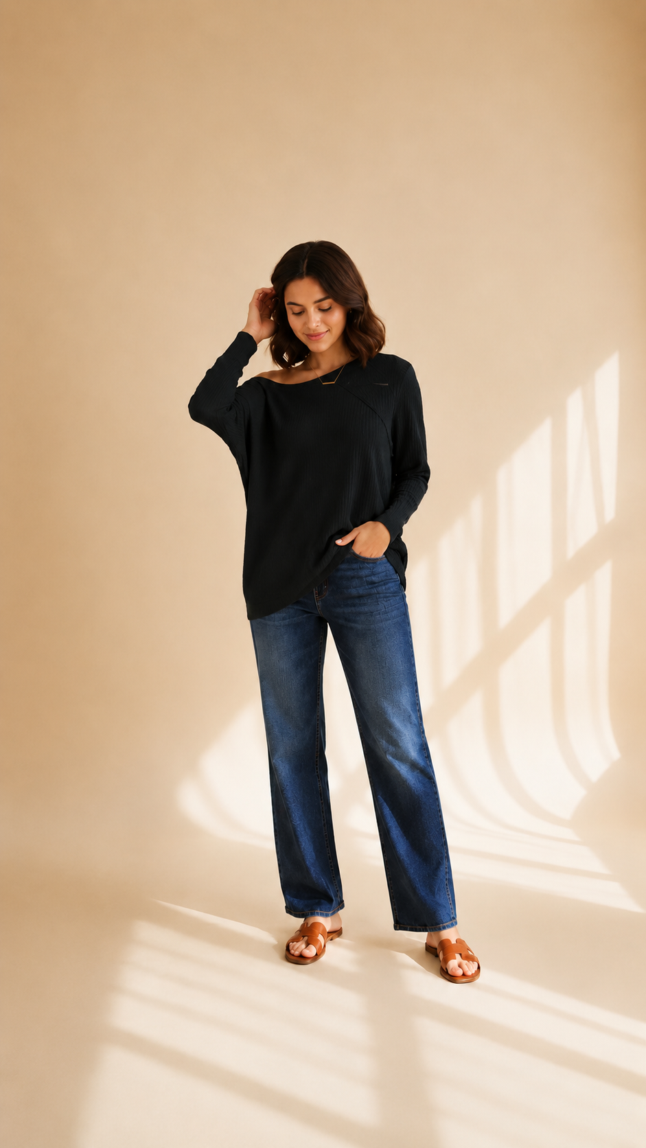 Solène | Pull Oversize Col Rond