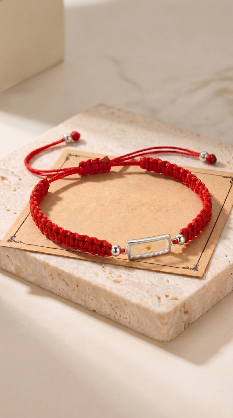 Faith | Bracelet Ajustable Graine de Moutarde