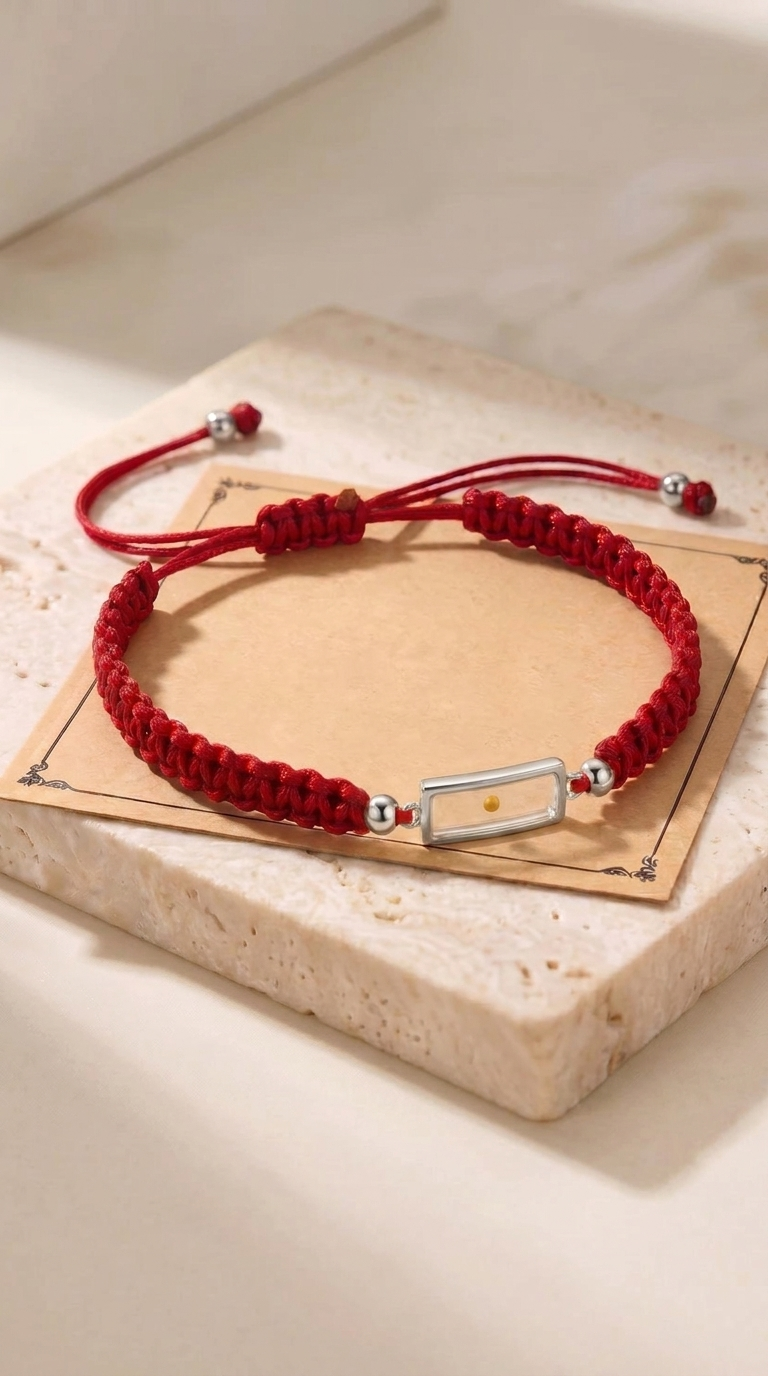Faith | Bracelet Ajustable Graine de Moutarde